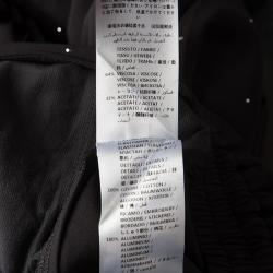 مملوكة مسبقًا Stella McCartney Black Crystal Embellished Jogger Pants S