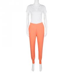 Pre Owned بنطلون رياضي ستيلا مكارتني جوليا سترتش كادي برتقالي S