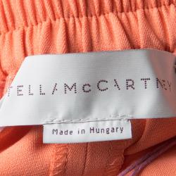 Pre Owned بنطلون رياضي ستيلا مكارتني جوليا سترتش كادي برتقالي S