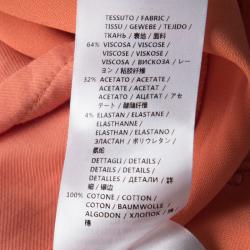 Pre Owned بنطلون رياضي ستيلا مكارتني جوليا سترتش كادي برتقالي S