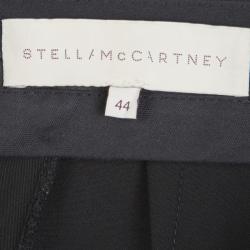Pre Owned بنطلون ستيلا مكارتني صوف أسود قصة مست قيمة M