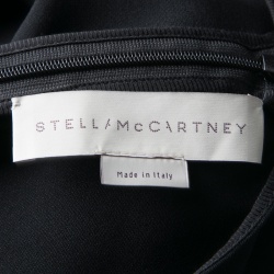 مملوكة مسبقًا تونيك ستيلا ماكرتني فياك أكمام طويلة مزخرف كريستال ومعدن أسود L