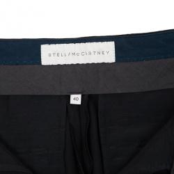 Pre Owned Stella McCartney Black Panel Trousers S
