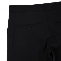 Pre Owned Stella McCartney Black Panel Trousers S