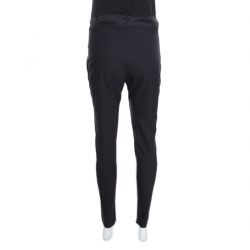 Pre Owned بنطلون ستيلا مكارتني نمط جاكار مورد أزرق سترتش S