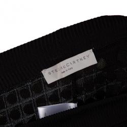 Pre Owned Stella McCartney Metallic Sequined Meshjersey Pants M