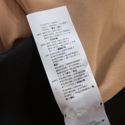 مملوكة مسبقًا Stella McCartney Black Bow Embroidered Cap Sleeve Boxy Blouse M