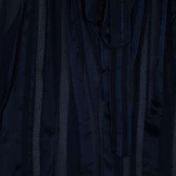 Pre Owned Stella McCartney Sheer Silk Drawstring Top S