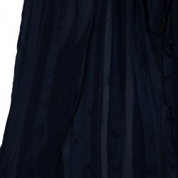 Pre Owned Stella McCartney Sheer Silk Drawstring Top S