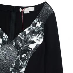 Pre Owned Stella McCartney Henrietta Floral Mix Bodycon Dress M