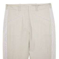 Pre Owned Stella McCartney End Zip White Trousers S