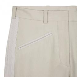 Pre Owned Stella McCartney End Zip White Trousers S