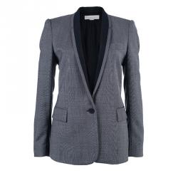 Pre Owned Stella McCartney Grey Shawl Lapel Blazer M