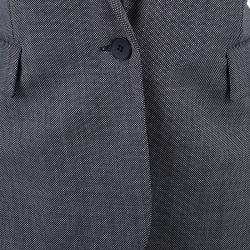 Pre Owned Stella McCartney Grey Shawl Lapel Blazer M