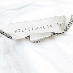 Pre Owned Stella McCartney Off White Linen Long Overcoat L