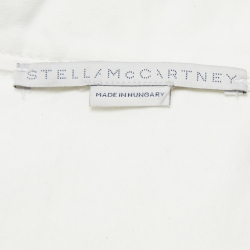 Pre Owned Stella McCartney White Linen-Blend Alessia Jumpsuit S