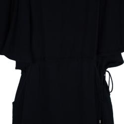 مملوكة مسبقًا Stella McCartney Black Butterfly Sleeve Dress M