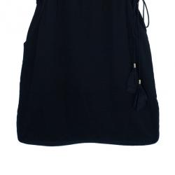 مملوكة مسبقًا Stella McCartney Black Butterfly Sleeve Dress M