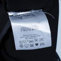 مملوكة مسبقًا Stella McCartney Black Butterfly Sleeve Dress M