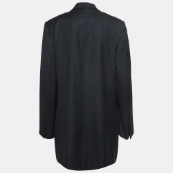 Pre Owned Stella McCartney Black Wool Single Breasted Blazer M