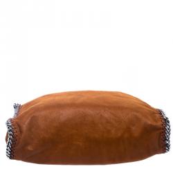 مملوكة مسبقًا حقيبة يد ستيلا ماكرتني فالابيلا جلد صناعي بنية