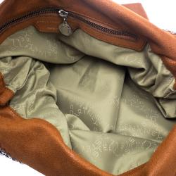 مملوكة مسبقًا حقيبة يد ستيلا ماكرتني فالابيلا جلد صناعي بنية