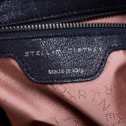 Pre Owned حقيبة كتف ستيلا مكارتني جلد ازرق داكن صناعي بقلاب