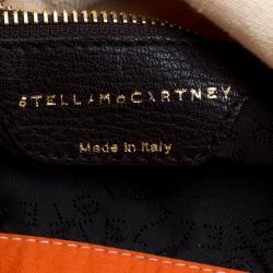 Pre Owned Stella McCartney Multicolor Striped Canvas Small Falabella Tote