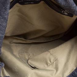 Pre Owned حقيبة يد ستيلا ماكرتني شوبر فالابيلا دنيم سوداء