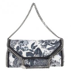 Pre Owned Stella McCartney Floral Canvas Falabella