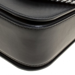 Pre Owned حقيبة كتف ستيلا ماكرتني صندوقية ميني فالابلا جلد صناعي سوداء