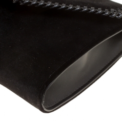 Pre Owned حقيبة كتف ستيلا ماكرتني فالابلا قطيفة سوداء