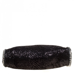 Pre Owned حقيبة يد ستيلا ماركرتني فالابلا مرصعة صغيرة جلد صناعي ميتالك