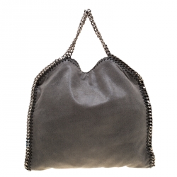 Pre Owned حقيبة يد ستيلا ماكرتني فالابيا صغيرة جلد صناعي زرقاء