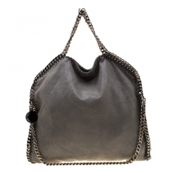 Pre Owned حقيبة يد ستيلا ماكرتني فالابيا صغيرة جلد صناعي زرقاء