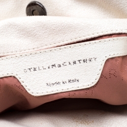 Pre Owned  حقيبة يد ستيلا مكارتني فالابيلا جلد صناعي بيج صغيرة