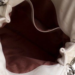 Pre Owned  حقيبة يد ستيلا مكارتني فالابيلا جلد صناعي بيج صغيرة