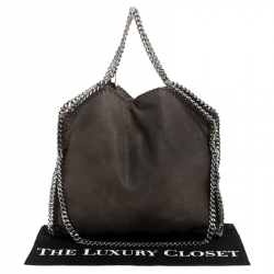 مملوكة مسبقًا Stella McCartney Brown Faux Leather Small Falabella Tote