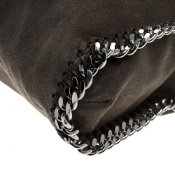 مملوكة مسبقًا Stella McCartney Brown Faux Leather Small Falabella Tote