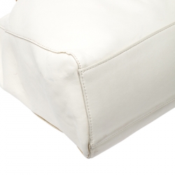 Stella McCartney Off White Leather Top Handle Bag