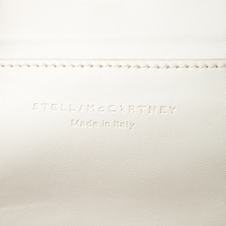 Stella McCartney Off White Leather Top Handle Bag