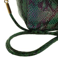 Pre Owned Stella McCartney Green Waverly Small Cross Body Bag  