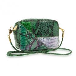 Pre Owned Stella McCartney Green Waverly Small Cross Body Bag  