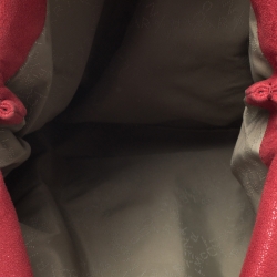 مملوكة مسبقًا Stella McCartney Red Faux Leather Small Falabella Tote