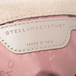 Pre Owned Stella McCartney Beige Faux Leather Mini Falabella Tote