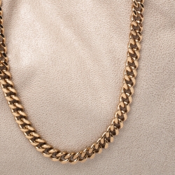 Pre Owned Stella McCartney Beige Faux Leather Mini Falabella Tote