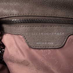 Pre Owned Stella McCartney Light Brown Faux Leather Falabella Bag