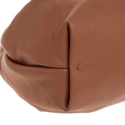 Pre Owned Stella McCartney Light Brown Faux Leather Norma Bucket Bag