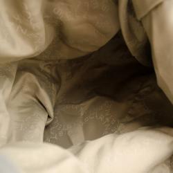 Pre Owned Stella McCartney Silver Woven Chain Detail Hobo