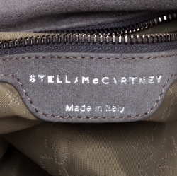 Pre Owned Stella McCartney Metallic Silver Tweed Falabella Tote